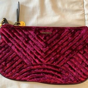 Nine West make up bag or wristlet